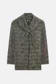 Siyah Gloire Bomber Ceket