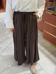 Bol Paça Oysh Pantolon Kahve