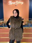 Kürk Yelek Vizon