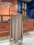 Premium Bol Paça Krep Pantolon Bej