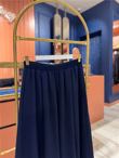 Premium Bol Paça Krep Pantolon Lacivert