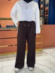 Riva Taşlı Pantolon Acı Kahve