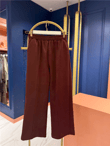 Scuba Pantolon Bordo