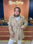 Sienna Trençkot Bej