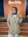 Sienna Trençkot Bej