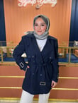 Sienna Trençkot Lacivert