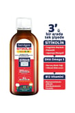 Kids Sıvı Form - Sitikolin DHA Omega 3 Norveç Balık Yağı ve B12 - 150 ml