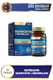 Quercetin Bromelain 30 Tablet - Kuersetin, Bromelain, Çörek Otu, C Vitamini, Isırgan Otu