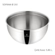 Sofram 26 cm Çelik Kase
