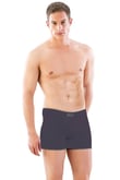 Arias Closet Antrasit MI Emay 2108 Seamless uzun Erkek Boxer