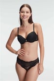 Arias Closet Balenli Destekli Dolgulu Taşlı Dantelli Sütyen ve Slip Takım