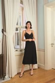 Arias Closet Çiçek Yaprak ve Etnik Desenli Dantelli ve Dekolteli Sabahlık Takımı