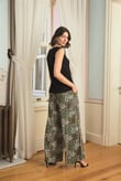 Arias Closet Çiçek Yaprak ve Etnik Desenli Dantelli 3'lü Pijama Takımı