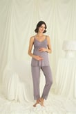 Arias Closet Dantelli Hamile Lohusa 3'lü Pijama Takımı