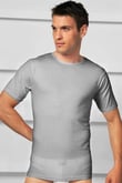 Arias Closet Erkek Pamuklu Kısa Kol Geniş Yaka Klasik Fanila T-Shirt