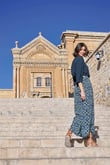 Arias Closet Etnik Desenli Alt Üst Takım