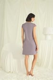 Arias Closet Kolu Omzu ve Yakası Dantelli Önü Düğmeli Gecelik