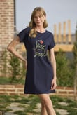 Arias Closet Meyve ve Yaprak Baskılı Dantelli 