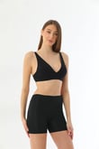 Arias Closet Siyah MI 2703 Lazer Kesim İz Yapmaz Hayalet Boxer