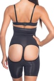 Arias Closet Siyah MI Emay 2033 Popo Açık Boxer Korse