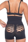 Arias Closet Siyah MI Emay 2064 Popo Açık Fantezi Boxer Korse