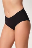 Arias Closet Siyah MI Emay 2702 Lazer Kesim Toparlayıcı Mama Slip Korse