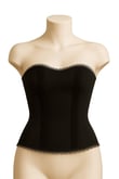 Arias Closet Siyah MI Emay 9155 Fırfırlı Terletici Büstiyer