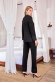 Arias Closet Uzun Kollu Önü Düğmeli Gömlek Yaka Pijama Takımı