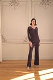 Arias Closet Uzun Kollu ve Dantelli Pijama Takımı
