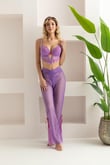 BRALET, PANTOLON, STRİNG TAKIM LİLA (MGP32106)