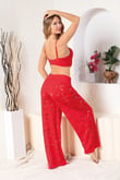 BRALET SÜTYEN, SLİP KÜLOT VE PANTOLON TAKIM KIRMIZI (MGP32194)