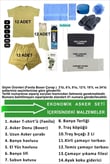 Acemi Bedelli Ekonomik Asker Seti-Asker Malzemeleri 48 parça 12 li Set