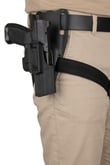Akar P 1005 Glock 17/19 Polimer Raylı Sistem Kilitli Kılıf – Alçak Taşıma Aparatlı 360° Siyah