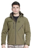 Military Tactical Softshell Fleece Jacket with Cross Pockets