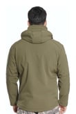 Military Tactical Softshell Fleece Jacket with Cross Pockets