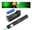 Green Laser Pointer Şarjlı Güçlü Yeşil Lazer Metal Kasa
