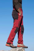 High Mountain Trekking Pantolon Nepal Model (KIRMIZI-ANTRASİT-3XL)