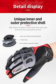 Madmotor MT-21 Protection Taktik Motosiklet Eldiveni Dokunmatik Kaymaz Korumalı Erkek Eldiveni