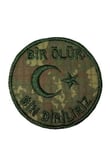 Nakış Patch Bir Ölür Bin Diriliriz
