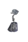 Orjinal Asker Künyesi - Lazer Kazıma - Army Dog Tag
