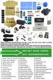 Single Sword 38 Parça Acemi Bedelli Asker Seti 3 Lü Set