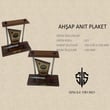 Single Sword Ahşap Kasaturalı Anıt Plaket