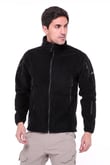 Single Sword Askeri ve Outdoor Erkek&Kadın Taktik Polar Mont-Hırka-Ceket (SİYAH-2XL)