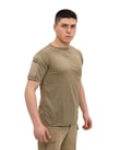 Single Sword Bisiklet Yaka Kısa Kol Taktik T-shirt (BEJ-L)