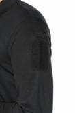 Single Sword Bisiklet Yaka Uzun Kollu  Basic&Taktik Erkek T-shirt (SİYAH-2XL)