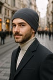Single Sword Çift Kat Polar Kışlık Soğuktan Koruyucu Bere (FÜME)