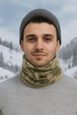 Single Sword Erkek&Kadın Kışlık Polar Boyunluk&Bere (MULTİCAM)