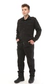 Single Sword Erkek&Kadın Outdoor Taktik Gömlek Pantolon İkili Takım (SİYAH-4XL)