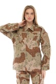 Single Sword Kadın&Erkek Gömlek ve Pantolon  Outdoor Taktik Alt Üst Takım (Ç.DİJİTAL-XL)
