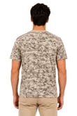 Single Sword Kamuflaj Desen Kısa Kollu Bisiklet Yaka Tişört&Fanila